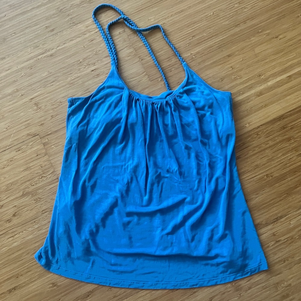 Light blue roped camisole top